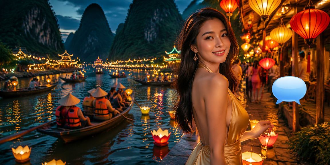Không khí chợ đêm Ninh Bình – người dùng trải nghiệm giải trí và cá cược qua ứng dụng